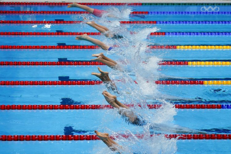 When virus put premium on pools, Olympic swimmer went to sea